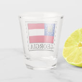Georgië Shot Glas (Achterkant)