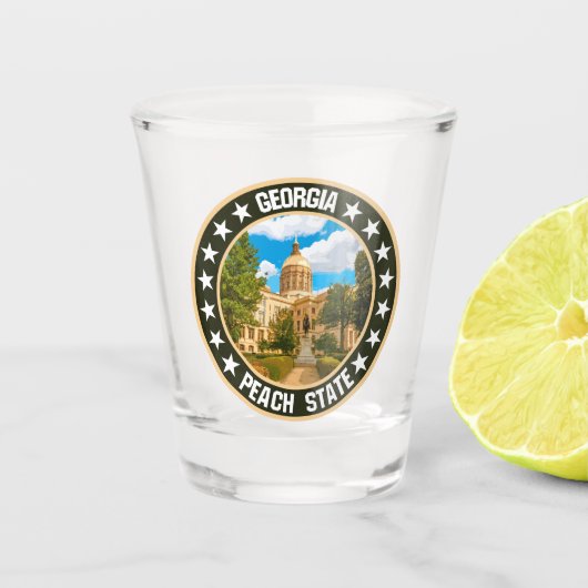 Georgië Shot Glas (Voorkant)