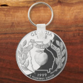 Georgië Sleutelhanger (Voorkant)