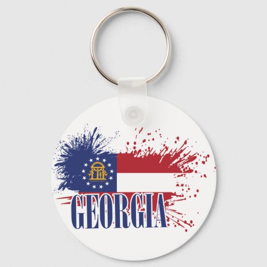 Georgië Sleutelhanger (Voorkant)