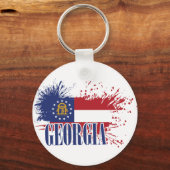 Georgië Sleutelhanger (Voorkant)