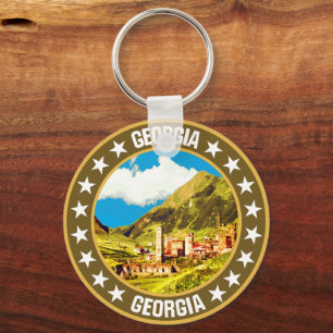 Georgië Sleutelhanger