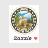 Georgië Sticker (Vel)