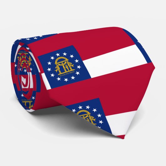 Georgië Stropdas (Opgerold)