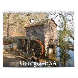 Georgië-USA kalender