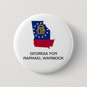 GEORGIË VOOR RAPHAEL WARNOCK 2020 SENATE BUTTON