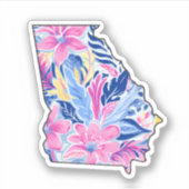 Georgië - Zomerse Sticker - Lilly Inspired (Voorkant)