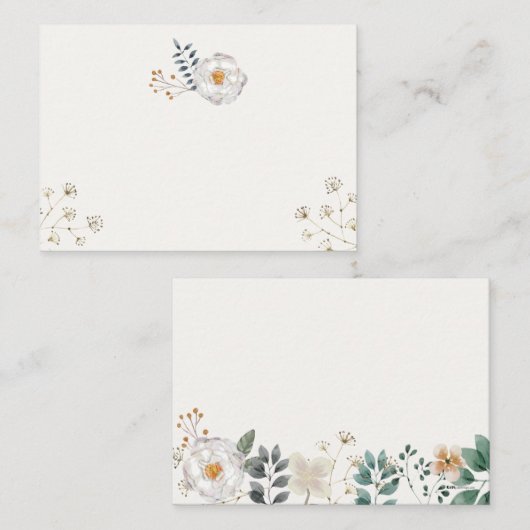 Georgina Mini Carte pour notes (Devant / Derrière)