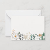 Georgina Mini Carte pour notes (Dos)