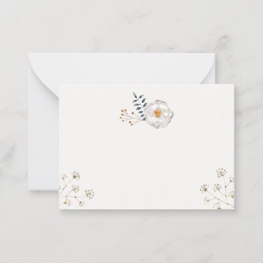 Georgina Mini Carte pour notes (Devant)