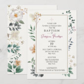 Georgina Omlijst Uitnodiging (Voorkant / Achterkant)