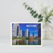 Georgisch architectuurlandschap Batumi Briefkaart (Staand voorkant)