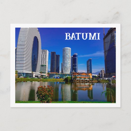 Georgisch architectuurlandschap Batumi Briefkaart (Voorkant)