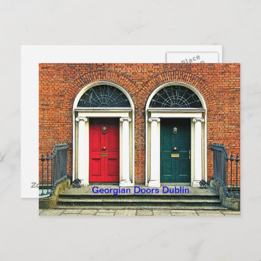 Georgisch Doors Briefkaart (Voorkant / Achterkant)