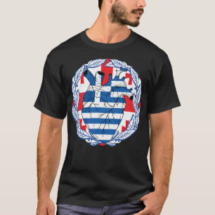 Georgisch Georgië Griekse Onafhankelijkheid Grieke T-shirt