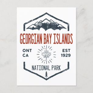 Georgisch natuurpark Canada Briefkaart