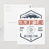 Georgisch natuurpark Canada  Briefkaart (Voorkant / Achterkant)