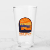 Georgisch natuurpark Canada Glas (Voorkant)