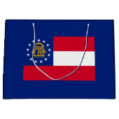 Georgisch vlaggenstaatontwerp groot cadeauzakje (Voorkant)