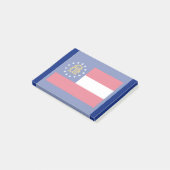 Georgisch vlaggenstaatontwerp post-it® notes (Schuin)