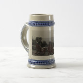 Georgische bergen bierpul (Voorkant links)