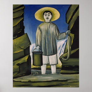 Georgische schilder Niko Pirosmani Poster