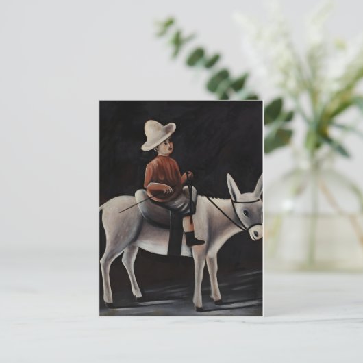 Georgische schilder Niko Pirosmani schilderijen Briefkaart (Staand voorkant)