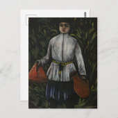 Georgische schilder Niko Pirosmani schilderijen Briefkaart (Voorkant / Achterkant)