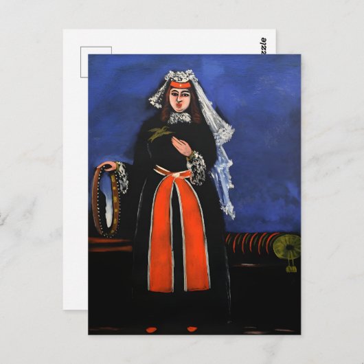 Georgische schilder Niko Pirosmani schilderijen Briefkaart (Voorkant / Achterkant)