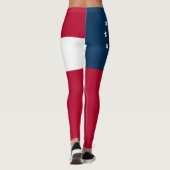 Georgische staatsvlag leggings (Achterkant)