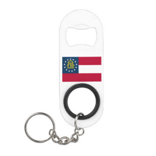 Georgische staatsvlag mini flessenopener