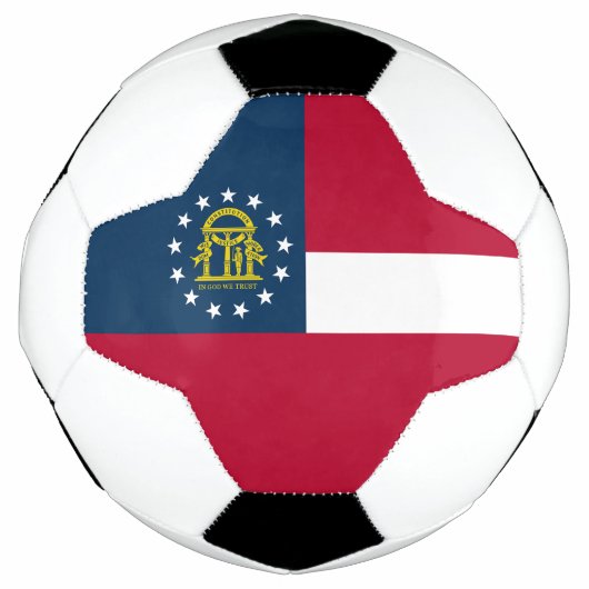 Georgische staatsvlag voetbal (Voorkant)