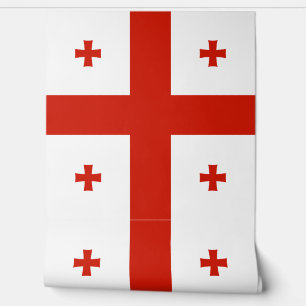 Georgische vlag behang