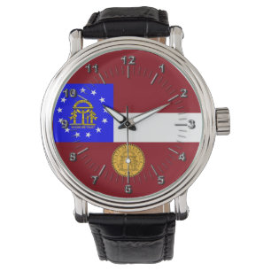Georgische vlag horloge