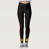 Georgische vlag leggings (Voorkant)