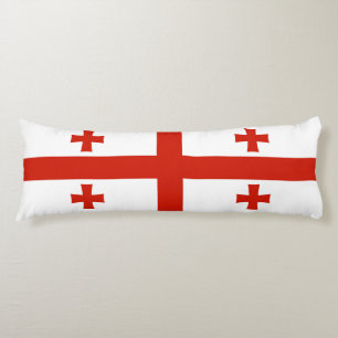 Georgische vlag lichaamskussen
