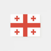 Georgische vlag post-it® notes (Voorkant)