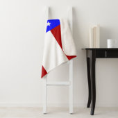 Georgische vlag sherpa deken (In situ)