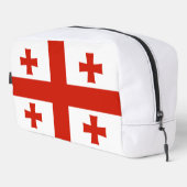 Georgische vlag toilettasje (Rechterhoek)