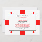 Georgische vlag, vlag van Georgië bruiloft Kaart (Voorkant)