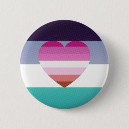 georiënteerde aroace lesbian pride button