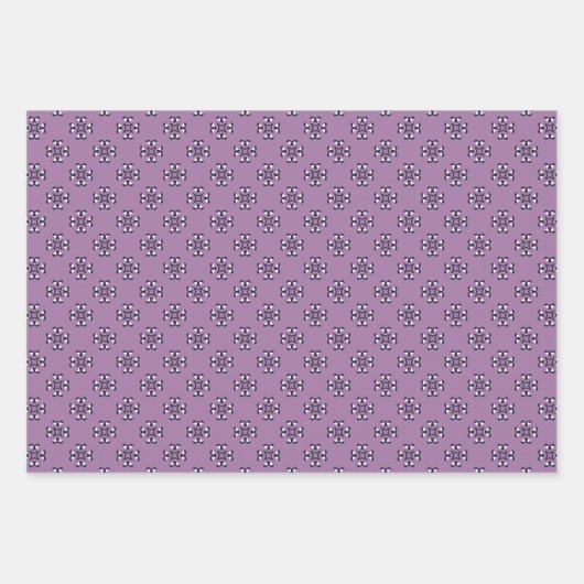 Geos Purple Series 2 série de papier d'enveloppeme (Devant 3)