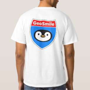 GeoSmile verkeersbord T-shirt