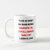geospatial intelligence analyst, awesome koffiemok (Links)