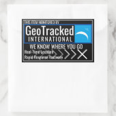 GeoTracked Sticker (Tas)