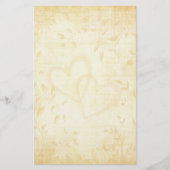  geouderde papieren bruiloften briefpapier (Voorkant)