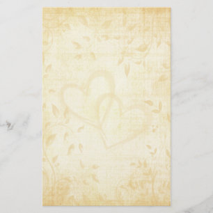  geouderde papieren bruiloften briefpapier