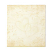  geouderde papieren bruiloften notitieblok (Voorkant)