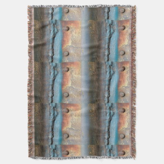 Geoxideerd metaal deken (Voorkant Verticaal)