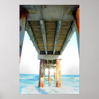 geoxideerde pier poster